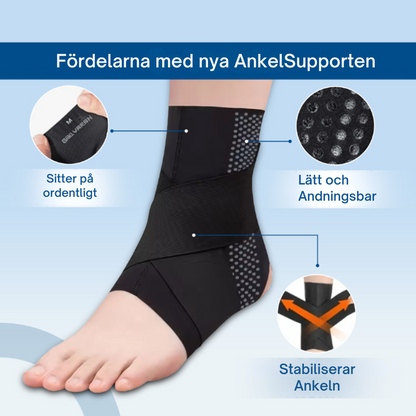 AnkelSupporten™ - Inga flera skador under träningar!